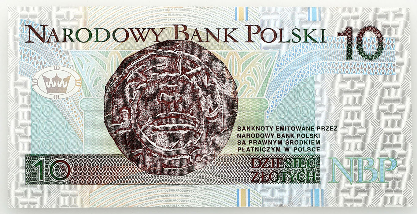 10 złotych 1994 seria KG - RADAR